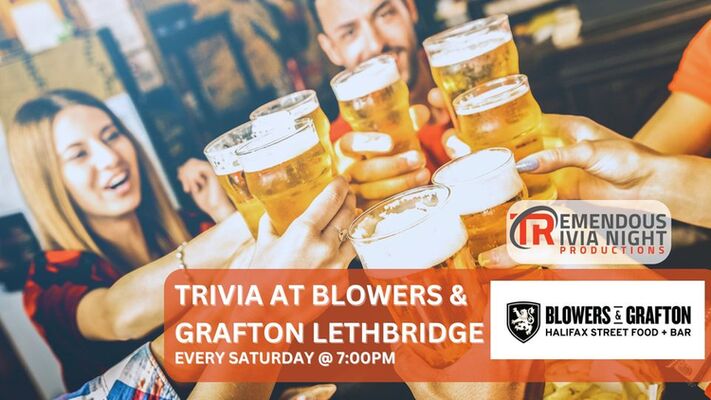 Saturday Night Trivia at Blowers & Grafton - Lethbridge